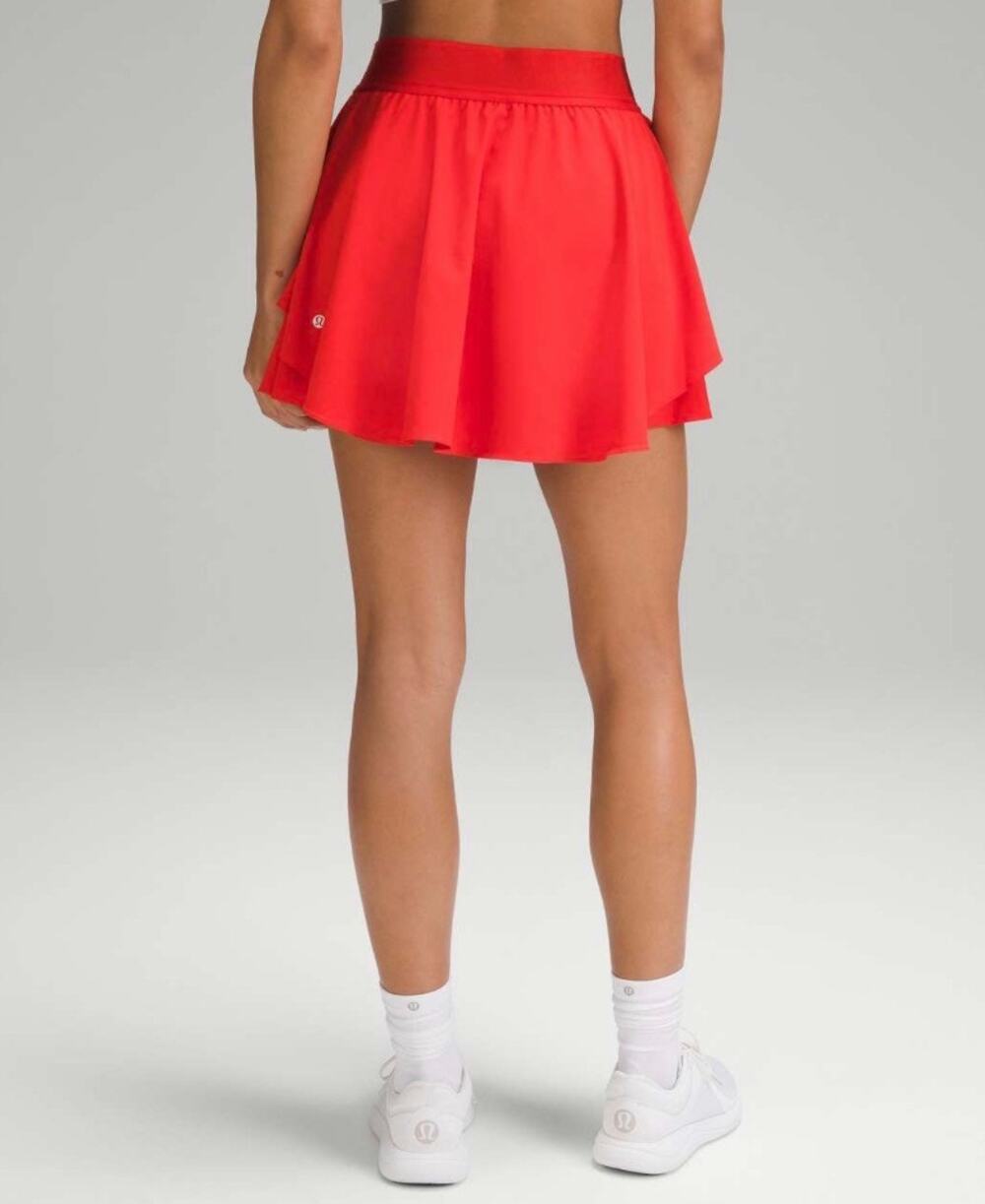 Lululemon Court Rival High-Rise Skirt *Long Hot Heat